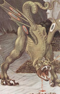 Paolo Uccello. S. Giorgio e il drago (particolare).